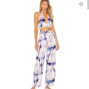 Super down Nikki pant set